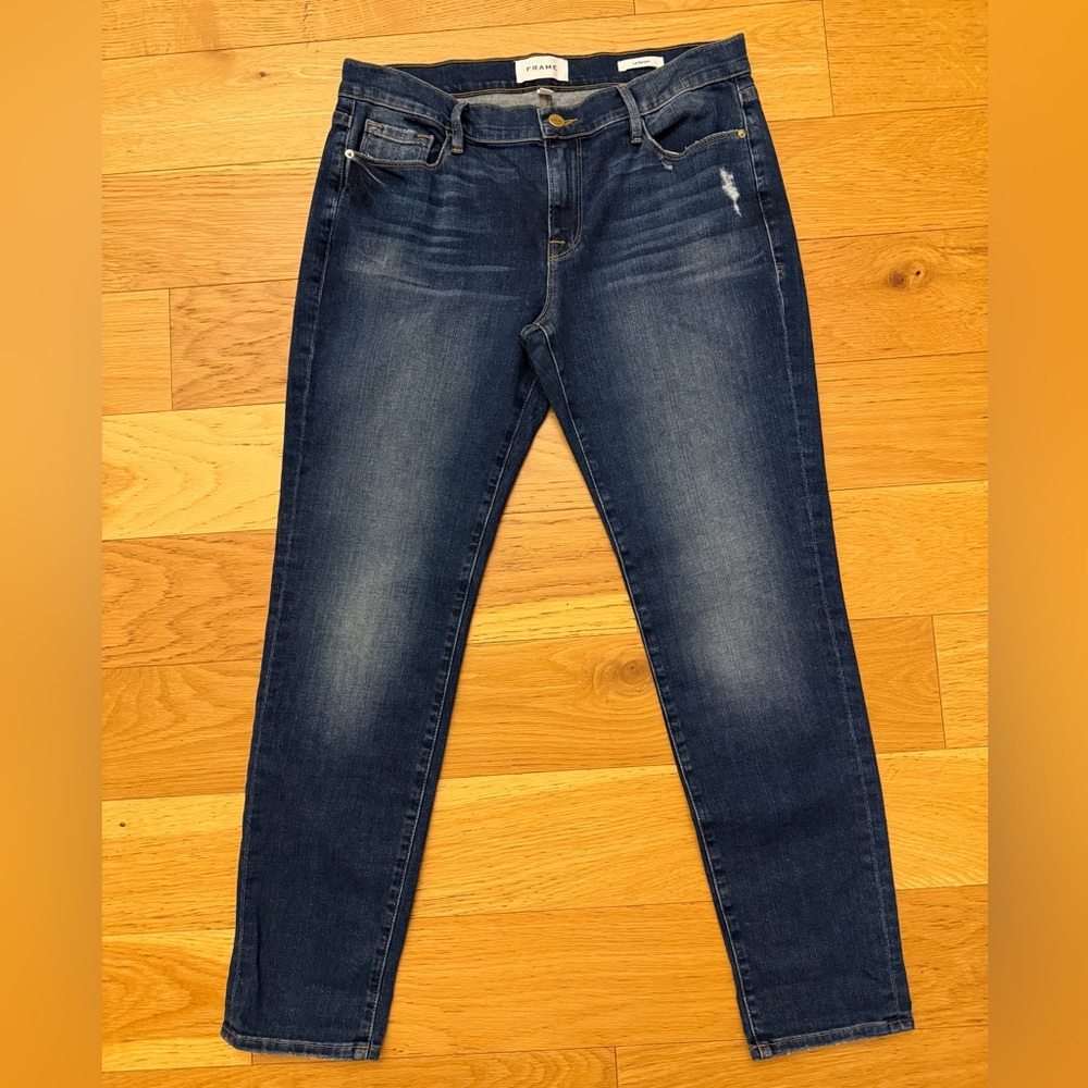 NWT Frame Denim Le Garcon Straight Leg Jeans - Size 29